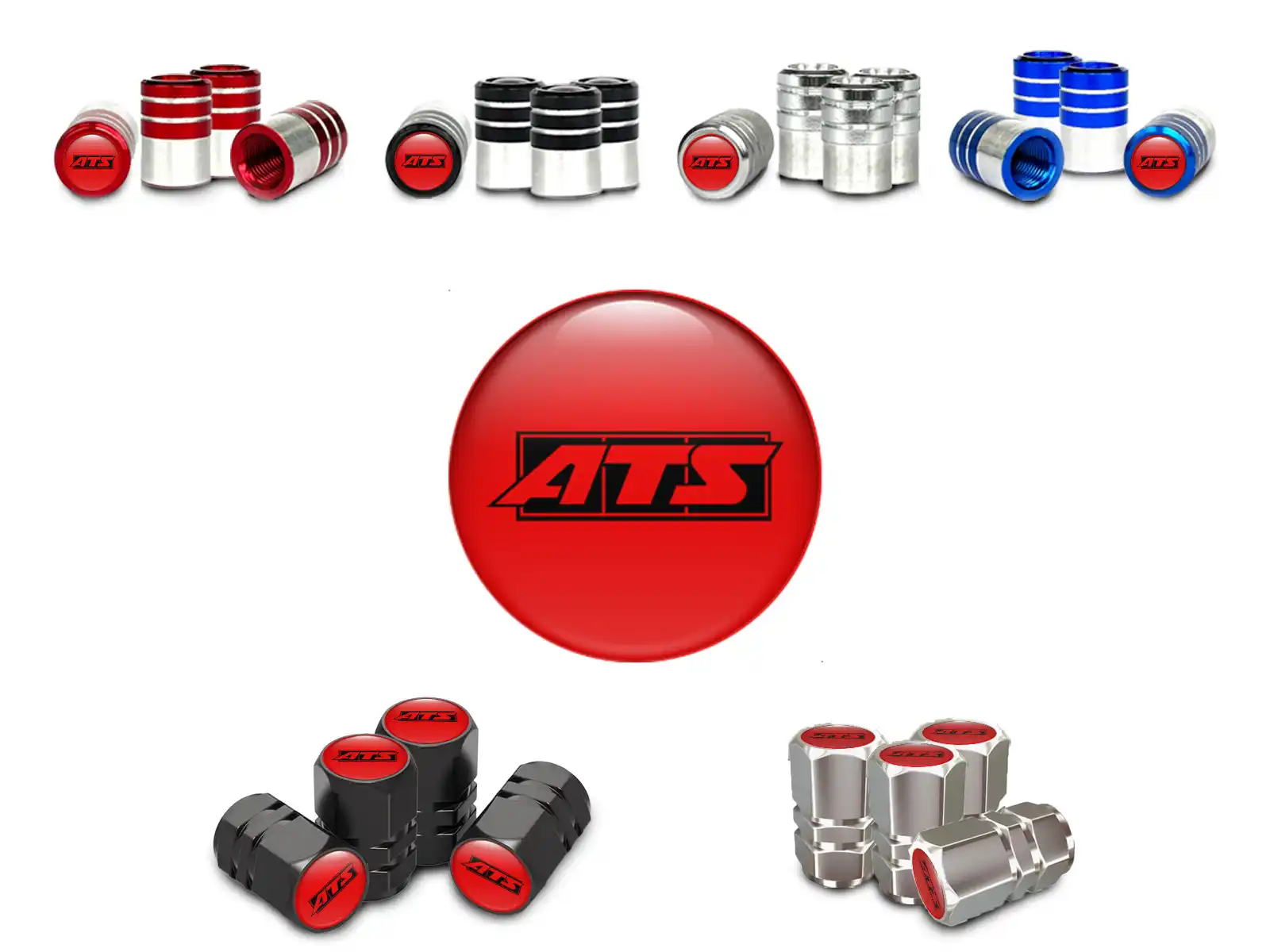 ATS Wheel Valve Covers for Bike Stylish Edition